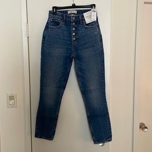 Abercrombie & Fitch Curve Love High Rise Skinny Jeans